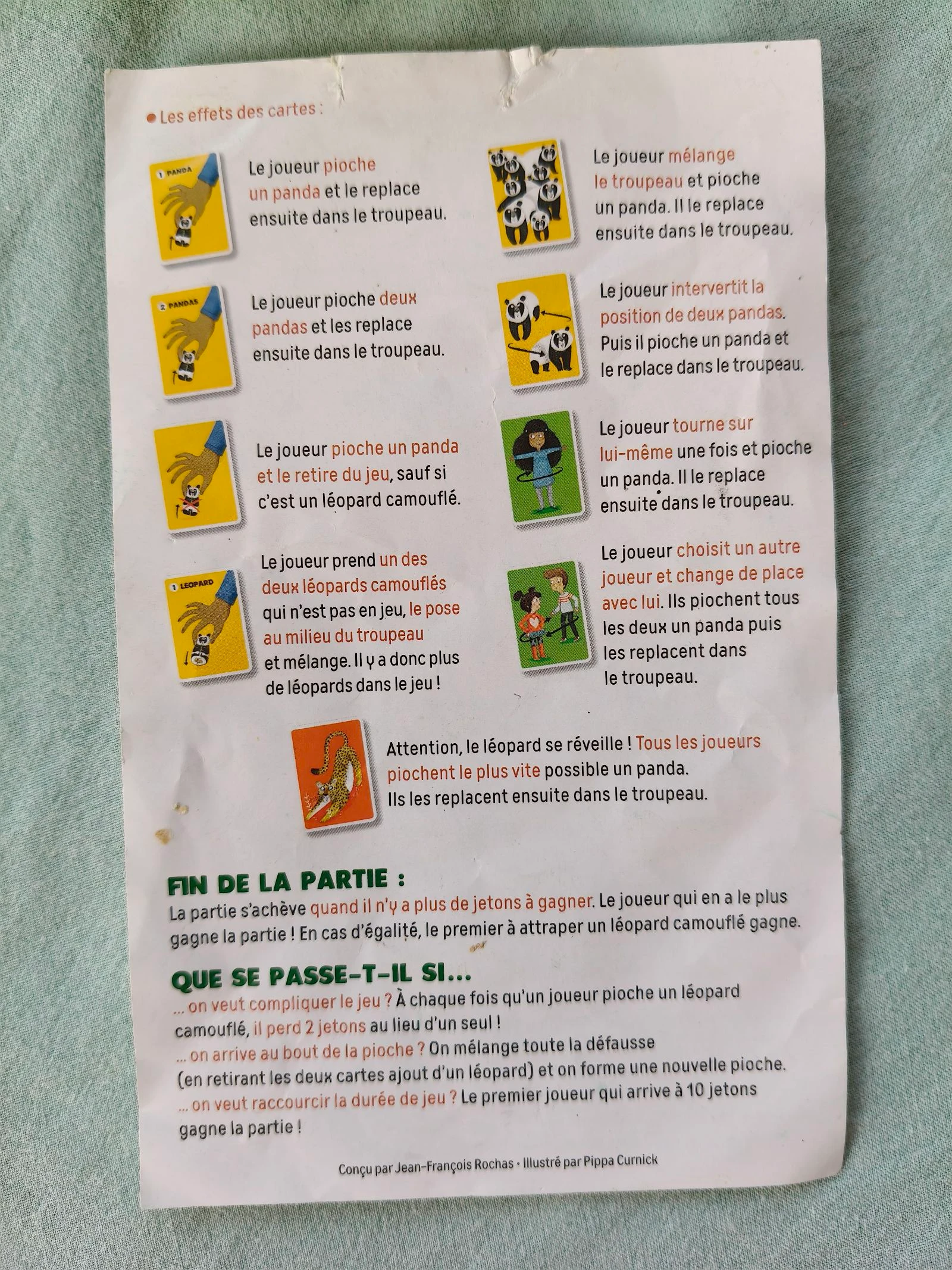 Bordspel Bescherm je panda's van Auzou 5 jaar + – photo 5